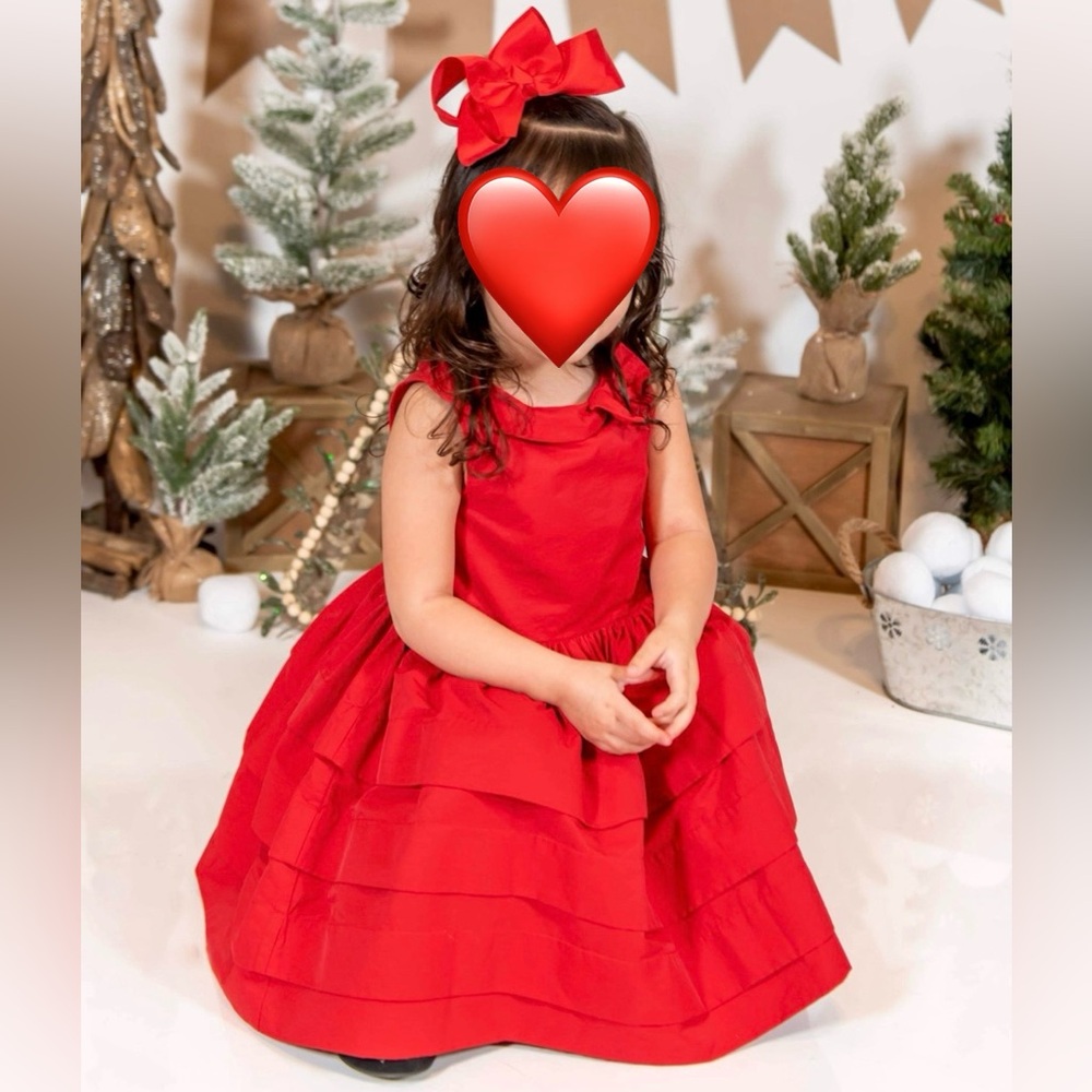 Gorgeous Janie and Jack red holiday dress